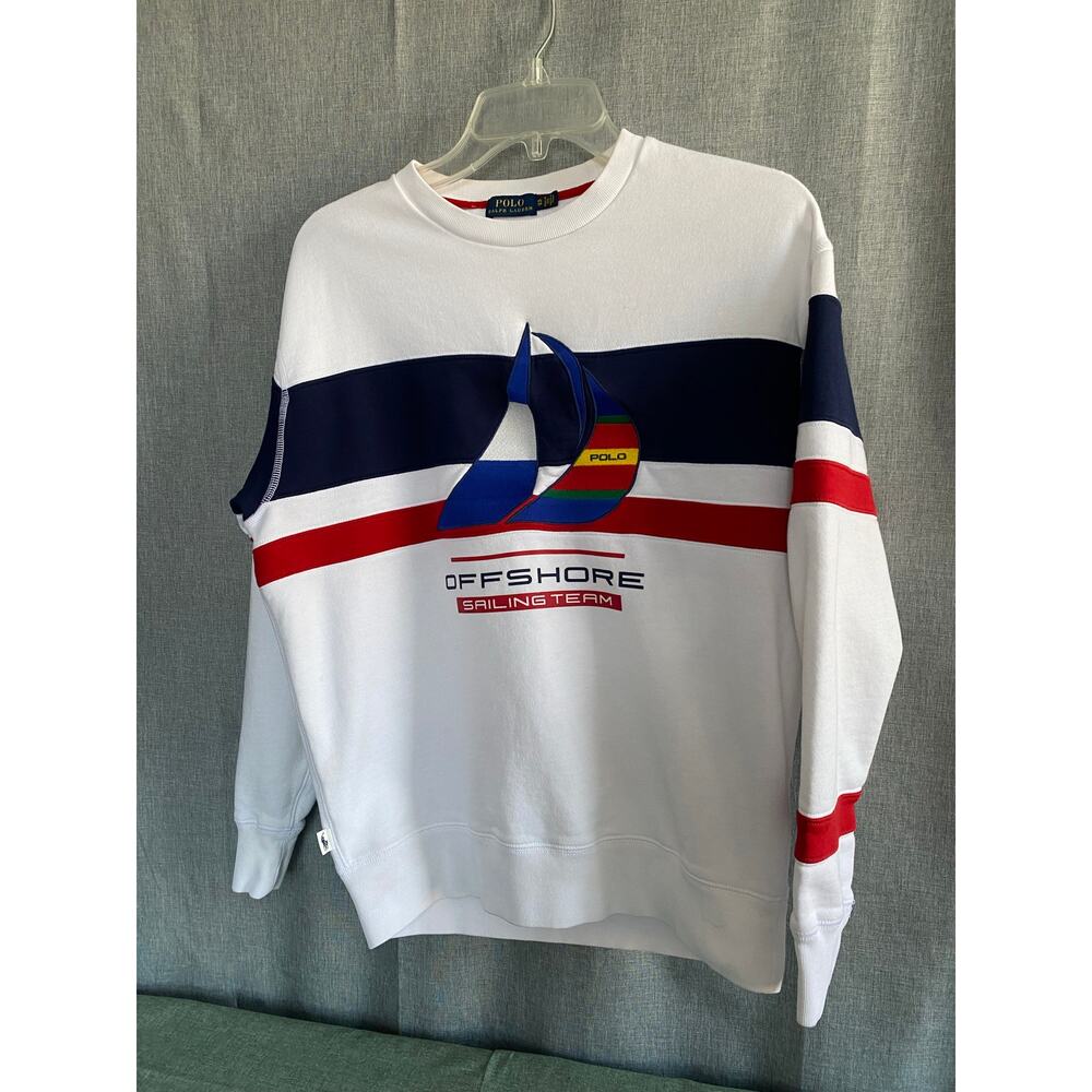 Polo Ralph Lauren Offshore Sailing Team Crewneck Sweatshirt - Size XS
